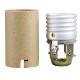 Medium Base Socket With Screw Terminals (Without Leads) - 2" Overall
