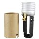 Medium Base Socket With Screw Terminals (Without Leads) - 3" Overall