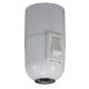 VLM E26 3-Piece Phenolic Socket with On/Off Rocker - White