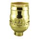 MB Keyless Short Socket-UNO - Polished and Lacquered Brass