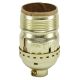 MB Keyless Short Socket - Polished Gilt - UNO