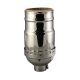 Solid Brass Medium Base Keyless Sockets - Polished Nickel