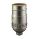 Solid Brass Medium Base Keyless Sockets - Satin Nickel