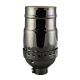 Solid Brass Medium Base Keyless Sockets - Black Pearl