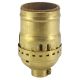 Solid Brass Medium Base Keyless Sockets - Unfinished