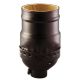 Solid Brass Medium Base Keyless Sockets - Bronze