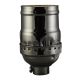 Solid Brass Medium Base Keyless Sockets - Black Pearl