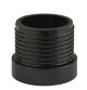 Medium Base Phenolic Socket Body - with Threads - Black