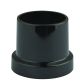 Medium Base Phenolic Socket Body - No Threads - Black