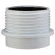 VLM E27 Half Thread Skirt Only, for 3-Piece Phenolic Socket - White