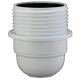 VLM E27 3-Piece Half Thread Phenolic Socket - White