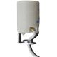 Intermediate Base Socket, Unglazed Porcelain