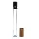 6" Candelabra Base Socket with 1/8F Hickey - Terminal Screws