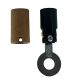 Candelabra Base Socket with Vertical Washer with Switch Hole