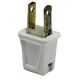 Leviton 1-2-3 Plug - White