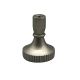 Brass Key Knob for Turn Sockets - Satin Nickel