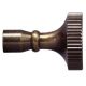 Brass Key Knob for Turn Sockets - Antique Brass