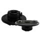 Die Cast Caps for MB Porcelain Sockets - 1/8 IPS, Heavy Duty-Black