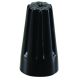 Small Wire Connector with Spring Insert - High Heat - 150 Degree - Black