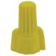 Wing Nut Wire Connectors With Spring Insert - Yellow