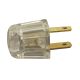 Academy Style SPT-1 Quick-Wire Plug - Non-Polarized, Clear
