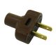 Leviton Attachment Plug - Brown