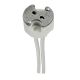 Porcelain Bi-Pin Halogen Socket with 18" Leads