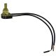 On/Off Push Button Canopy Switch - Brass