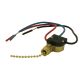 2-Circuit - 4-Position Pull-Chain Canopy Switch Off - L1 - L2 - L1+ L2 - Brass