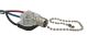 Pull Chain Canopy Switch 2 Circuit-4 Position Nickel Plated Chain