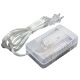 Slide Dimmer with Female Receptacle-6ft Cord Set - Clear