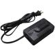 Slide Dimmer with Female Receptacle-6ft Cord Set - Black