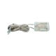 Slide Foot Dimmer with 10Foot Leads -Clear - 6 FT Cord Set
