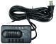 Slide Foot Dimmer with 10Foot Leads -Black - 6 FT Cord Set