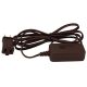 LED Full-Range Plug Through Slide Dimmer - Brown