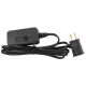 LED Full-Range Plug Through Slide Dimmer - Black
