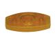Rocker Switch Feed-Thru SPT-2 Clear Gold