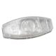 Feed-thru Cord Rocker Switch - Clear, For SPT-2 18/2 wire