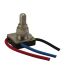 3-Way Push-Button 2-Circuit - 4-Position Switch - Polished Nickel