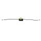 Hi-Low Turn Knob Switch - Plastic (Brass Colored) Knob