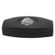 Feed-thru Cord Rocker Switch with Illuminated Button - Black