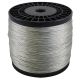 Bare Copper Braided Grounding Wire 2500 Foot Spool - Tinned