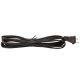 Vinyl Plastic SPT-1 Cord Sets With Molded On Plugs - 12FT Brown