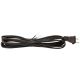 Vinyl Plastic SPT-1 Cord Sets With Molded On Plugs - 16FT Brown