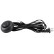 Pillow Floor Switch with 11FT SPT-1 Cord Set Black Switch with Black Wire