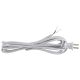 SVT 2-10FT Vinyl Plastic Cord Set With Molded On Plug