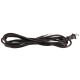 SVT 2-10FT Vinyl Plastic Cord Set With Molded On Plug - Brown