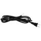 Hi-Low Line Switch with 9FT SPT-2 Cord Set Black Wire with Black Switch