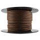 Rayon Covered SPT-1 Wire - 100 FT Spool - Brown