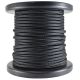 Antique Style Rayon Covered Wire - 100 FT Spool - Black